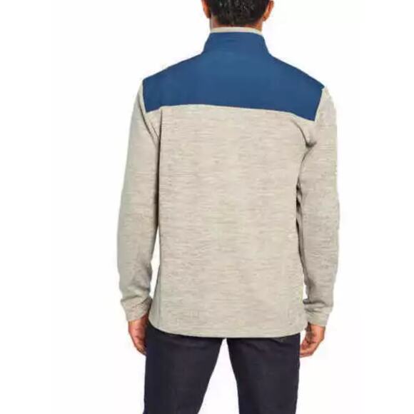 Orvis Bonded Mesh Fleece Full Zip Jacket Gray & Blue Size XL - Picture 4 of 14